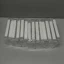 Acrylic Sign Holder 4x6, 20 Pack Clear Table Vertical Double Sided Table Menu Display, Plastic Desktop Picture Frames Stand Acrylic Paper Holder Tabletop Sign Holder for Wedding Office Show Fair