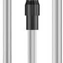 TOPDING & HZ Professional12.4 Foot Pool Pole Telescoping Swimming Pool Cleaning Poles, Adjustable Telescopic Pole for Skimmer Net, Brush, Vacuum Heads