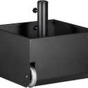 Patio Umbrella Base with Wheels, Heavy Duty Umbrella Base Stand with Fillable Planter, 150LBS Capacity Umbrella Stand for Outdoor, Patios, Gardens