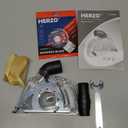 HERZO Dust Shroud Dust Extraction Cutting Guard for 5 inch and 4-1/2 inch Angle Grinder