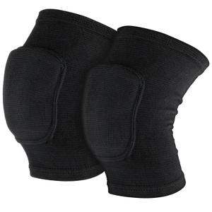 Sibba Kids Knee Pad, Breathable Elastic Knee Brace, Anti-Slip Padded Sponge Knee Protector for Volleyball Dance Running Skating Basketball Football Sports (Black) (Small)