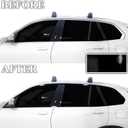 BOGAR TECH DESIGNS for BMW X5 2019-2026 Side Window Chrome Delete Precut Vinyl Trim Overlay, Gloss Black Blackout Appearance