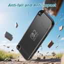 HEYSTOP Switch 2 Clear Case Compatible with Nintendo Switch 2, Switch 2 Case with 4K HD Screen Protector, PC Protective Cover with Joy-Con Grips and 6 Thumb Grips