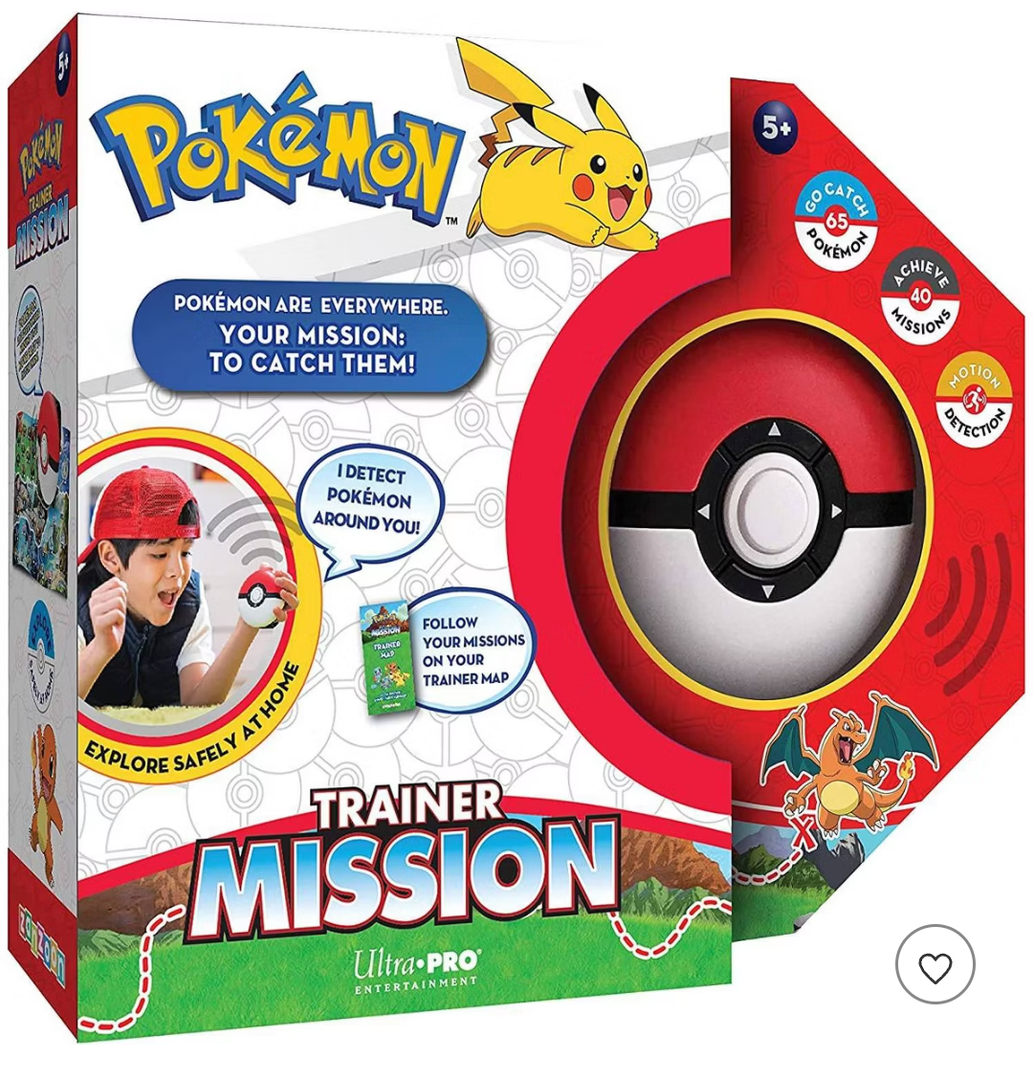 Pokemon Trainer Mission Game: Ultra PRO Board Games, Creative Thinking, Electronic Play