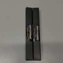 2 x Gentlehomme - Men's 2-in-1 Eyebrow Brush & Pencil - Shape, Define & Fill In - Ultra-Thin, Long-Lasting Black - Vegan