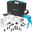 DURATECH 2 in 1 Brake Bleeder Kit with Handheld Vacuum Pump, for Automotive