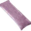 1 MIDDLE ONE Body Pillow, Memory Foam Body Pillows for Adults Sleeping, Long Pillow for Bed, Big Large Firm Full Body Pillow for Side Sleeper, 20x54 Inch, Dark Purple