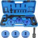 Engine Camshaft Alignment Locking Tool Kit Upgraded Engine Timing Tool Kit Compatible for VW Audi 2.0 2.4 2.8 3.0T 3.2 4.2 5.2 Engine A4 A6 A8 Q5 Q7 R8 High Hardness Engine Timing Belt Tools Kit