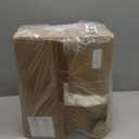 Fitable 6 Pack Ivory Round Tablecloths - 120 Inches in Diameter - Stain Resistant and Washable Table Clothes, Polyester Fabric Table Covers for Wedding, Party, Banquet, Formal Events