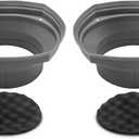 2 x RECOIL SPB69 Foldable Silicone 6x9” Universal Car Speaker Baffle