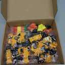 BenLouis 84Pcs Construction Party Favors Excavator Theme Coloring Books Crayons Sticker Set Bulk for Kids Construction Birthday Goodie Bag Stuffer Classroom Gifts Rewards Craft Pinata Fillers