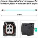234-4462 O2 Oxygen Sensor Downstream Compatible with Accord 2008-2012 TSX 2009-2014