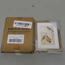 3x4 Picture Frame, Brass Metal Photo Frames with HD Glass, Fits 2x3 with Mat or 3 x 4 without Mat, Display for Wall and Table, 1 Pack