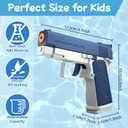 12 Pack Water Gun for Kids, Squirt Guns Bulk Small Manual Water Soaker Gun Toy, Summer Swimming Pool Beach Party Play Water Fighting Toys Gifts for Boys Girls Children (6 Blue & 6 Gray)