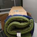 Japanese Floor Mattress, Futon Mattress with Portable Storage Bag and Washable Cover, Roll Up Thick Tatami Mat Suitable for Camping, Guest Room, Green, Twin