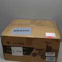 All Terrain Steerable Knee Scooter Crutch AlternativeDeluxe Medical Scooter Double Handbrake,for Adults Injured Ankle & Foot Recovery Scooter in Black