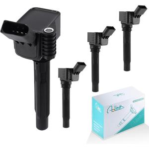 AULINK 4PCS UF716 Ignition Coil Pack For Audi A3 A4 A5 A6 A8 TT(Quattro) Q3 Q5 Q7 Q8 RS3 RS5 S3 S4 S5 S7 Volkswagen/VW Arteon Atlas Beetle Golf Passat Jetta 1.8L 2.0L L4 UF752