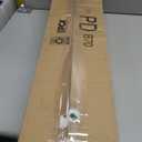 TOOLITIN Floor Bike Pump with Gauge,160 PSI High Pressure,Bicycle Pump Compatible with Presta and Schrader Valve (Air Plus-Orange)