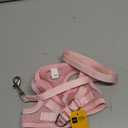 Fida Comfy Dog Harness with Leash, Cat Vest Harness Escape Proof, Breathable Lightweight Soft Mesh, Adjustable Reflective Step-in Harness for Puppy Toy Breeds & Extra-Small Pet (XXS, Pink) (XXS (Neck:11.4"-12.2"; Girth:12.6"-14.2"))