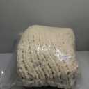 Negwoo Chunky Knit Throw Blanket, 60''*80'' Knitted Throw Chenille Yarn for Bed Couch, Handmade Oatmeal Crochet Big Thick Blanket, Machine Washable Cute Comfy Blanket for Home Decor