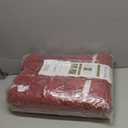 Crafted By Catherine Chunky Chenille Yarn - 8 Pack (8 oz / 227 g, 31.7 Yards Each Skein), Dark Red, Gauge 7 Jumbo