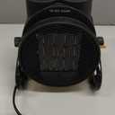 Outdoor Heaters for Patio, 1500W Portable Garage Heater with Overheat Protection & 3S Fast Heating, Non-Slip Cushion, Electric Space Heater for Patio, Garage, Greenhouse, Bedroom, Yellow