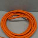 YAMATIC Heavy Duty Garden Hose 5/8 in x 15 ft with Swivel Fitting, Super Flexible Water Hose, All-weather, Lightweight, Burst 600 PSI (Orange)
