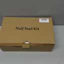 Nail Polish Kit with UV Light 25 Colors Gel Polish Starter Kit (Black)