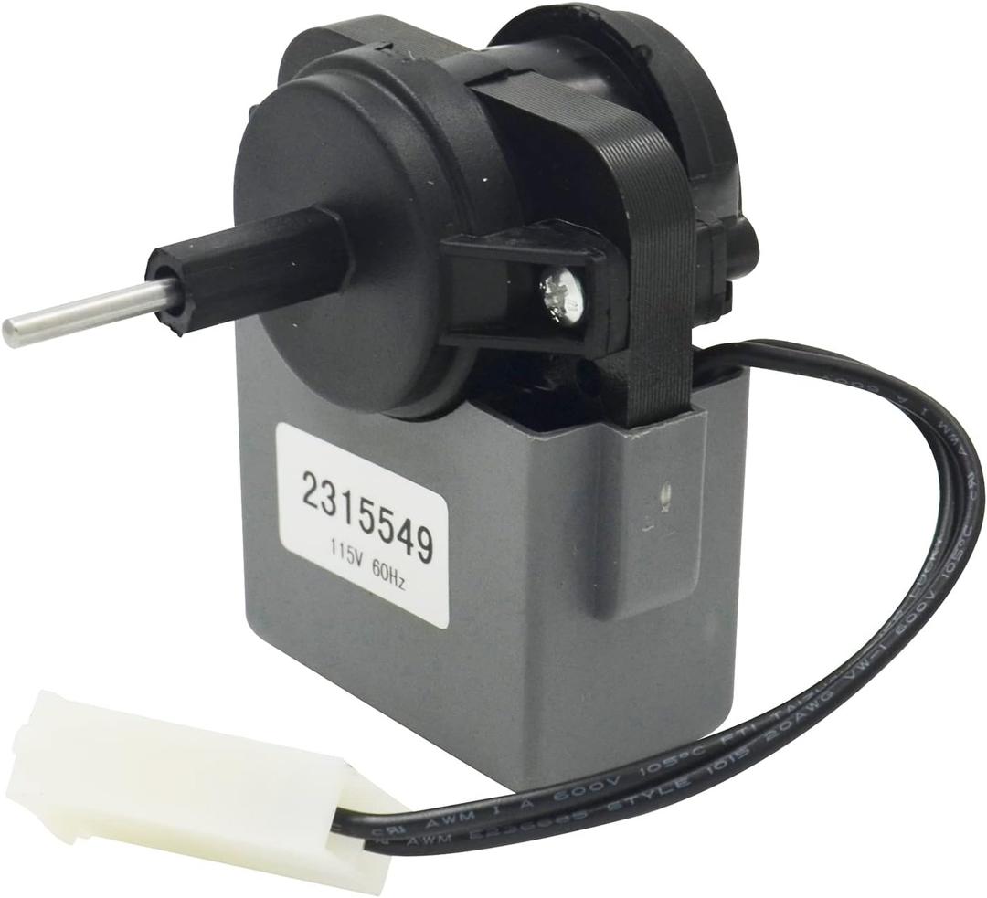 2315549 Refrigerator Evaporator Fan Motor Compatible with Whirlpool Kenmore Refrigerator Replaces WP2315549 PS11740362 ESF-U2A AP6007250 2220569 1193008 EAP11740362 by ATMA SUPPLY