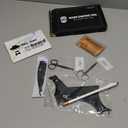 Beard Shaper, Beard Shaping Tools, Include Beard Template Guide, Professional Straight Edge Razor, 10 Count of Double Edge Blade, Barber Pencil, Beard Comb, 2 Stainless Steel Scissors