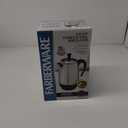 Farberware Electric Coffee Percolator, Stainless Steel Basket, Automatic Keep Warm, No-Drip Spout, 8 Cup