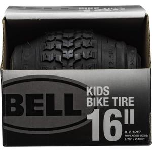 Bell Kids Bike Tires (Black - 16" x 1.75 - 2.25")