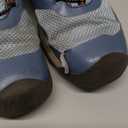 KEEN Unisex-Child Wanduro Low Height Waterproof Easy on Durable Hiking Sneakers (6 Big Kid, Vintage Indigo/Scarlet Ibis)