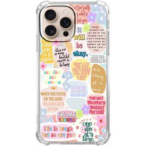 Case for iPhone 16 Pro Max with Christian Design,Jesus Bible Verse Christian Quotes Collage,Soft TPU Bumper Case for iPhone 16 Pro Max,#2