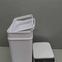 KOEYLE 2 Pack 2.2 Gallon Automatic Touchless Garbage Can, Small Motion Sensor Smart Trash Can, Slim Waterproof Trash Bin for Bedroom, Bathroom, Office, Living Room, White