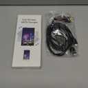 USB C to RCA Cable Adapter, 6Ft Type-C to RCA Wired Screen Mirroring with USB A(Charging),USB C Male to 3 RCA Male,Suitable for TV, Monitor, Speaker