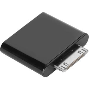 30 Pin Bluetooth Adapter, 2.422.480GHz Stereo Audio Adapter, 10M Bluetooth Dongle Adapter Transmitter, for iPods Manufactured After 2007 (Black)