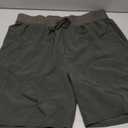 Men's Workout Shorts with Zipper Pockets 7'' Lightweight Quick Dry Athletic Gym Running Shorts for Men XL