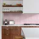 Commomy Thicker Pink Peel and Stick Tile Backsplash 10 pcs of 12" x 12"