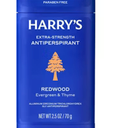 Harry's Redwood Extra-Strength Solid Antiperspirant Stick for Men, Pack of 3 - 2.5oz 