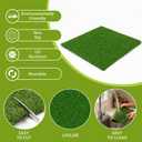 Artificial Grass Turf Lawn 2X6FT Artificial Synthetic Fake Grass Carpet