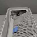 Stainless Steel Litter Box | XL Enclosed Cat Litter Boxes with Lid for Big Cats | High Sided, Anti-Urine Leakage | Non-Stick Bottom & Includes Litter Mat & Metal Scoop