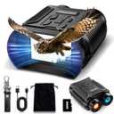 NKBZEB Night Vision Goggles - 5W Upgraded 4K HD IR Binoculars - 8X Digital Zoom, Rechargeable Binoculars with Camera Built in, 32GB Card to Save Photos and Videos, Flashlight (Black)