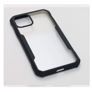 Case for iPhone 14/14 Plus/14 Pro/14 Pro Max, 360 Full Body Shockproof Cover, Ultra Thin Anti Scratch Hard PC Silicone TPU Bumper Rubber Transparent Back Cover (Color : Preto, Size : 14 Pro M