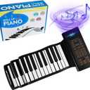 88 Keys Roll Up Piano Keyboard, Portable Piano With Storage Bag, Foldable Keyboard Travel Piano for Kids and Adult