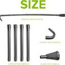 Greenworks Gutter Cleaning Kit - Up to 11 ft reach - Compatible with Greenworks 40V, 60V & 80V Blowers with 450+ CFM up to 5-inch diameter