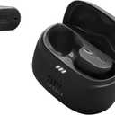 JBL Tune Buds 2 - True Wireless Noise Cancelling Earbuds Spatial Sound and Smart Ambient Technology, 6 mics for Perfect Calls, up to 48Hrs of Playback, IP54 Dust & Water Resistant (Black)