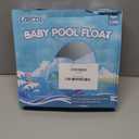 LAYCOL Baby Swimming Float Inflatable Baby Pool Float Ring with Sun Protection Canopy,add Tail no flip Over for Age of 3-36 Months (Small, Blue)