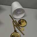 Lightbiz Battery Operated Wall Sconce Set of 2, Rechargeable Wall Lights with Remote, 15 Colors Wireless Dimmable Wall Lamp for Bedroom, Living Room, Hallway