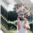 DZZ 5x7 Acrylic Photo Frame, Clear Photo Frame Display 5x7 Pictures, Wall Mounted Clear Picture Frame for Home, School, Office, Vertical, Set of 6